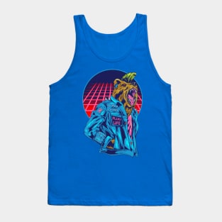 Punk Plug Bear Tank Top